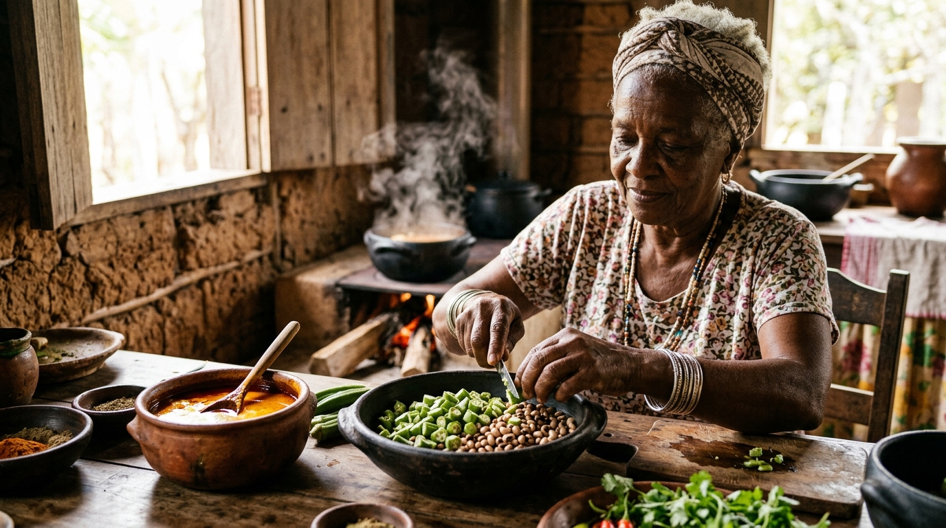 Comidas Tradicionais Africanas e Nossos Antepassados