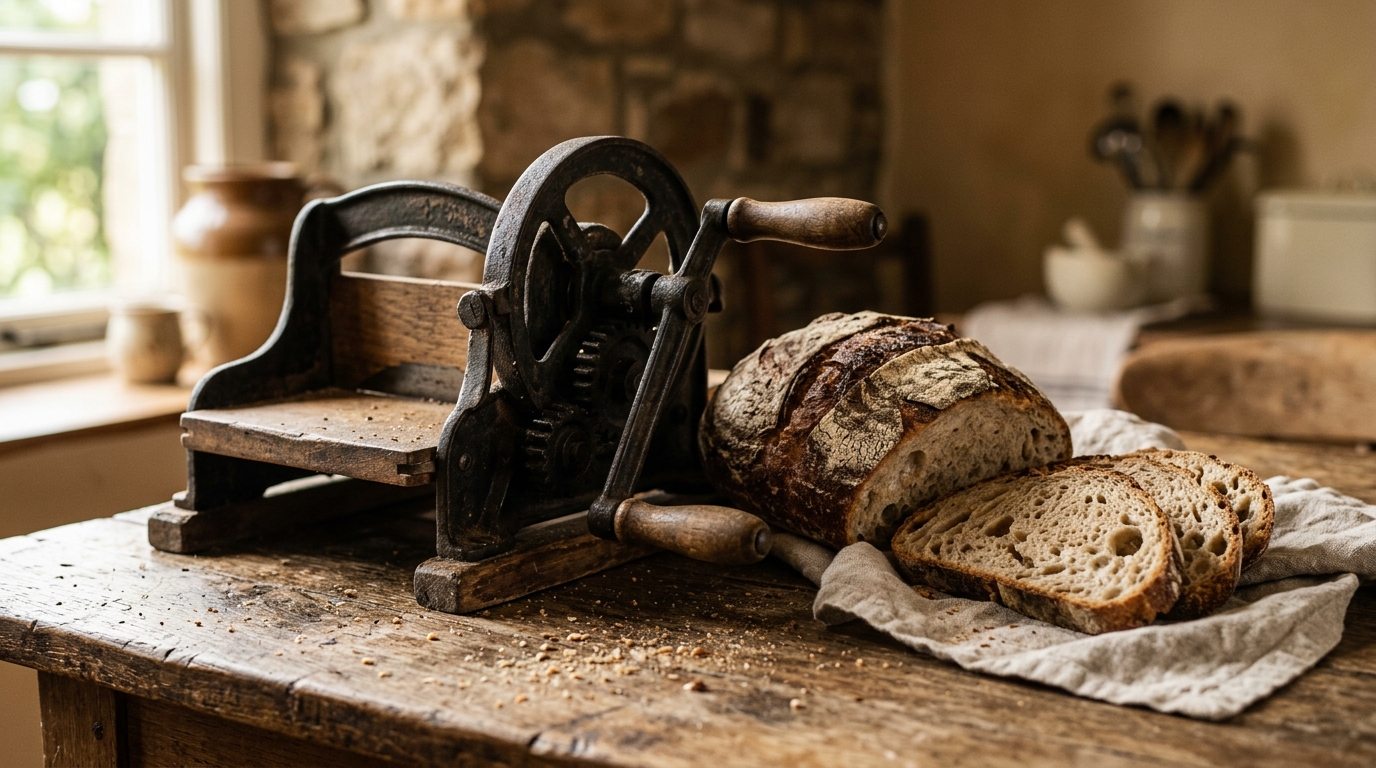 Cortador de Pão Alexanderwerk 1880: Memórias e Herança Culinária
