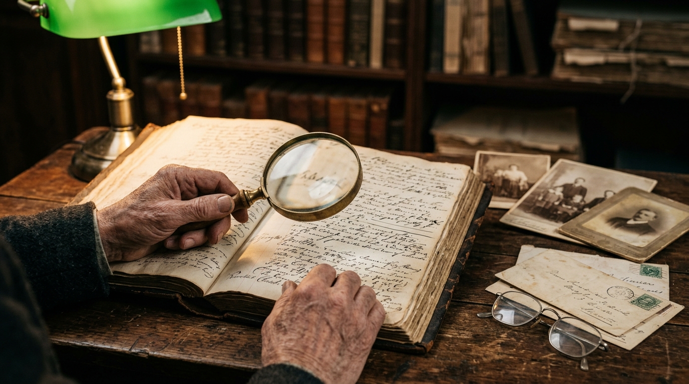 Dificuldade na genealogia da família? Conte sua dúvida