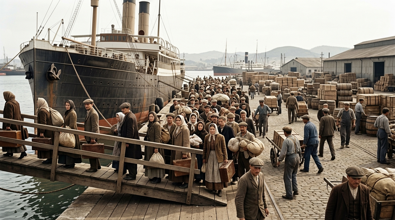 Linhagem Zamboni: Imigração, Porto de Santos e Genealogia