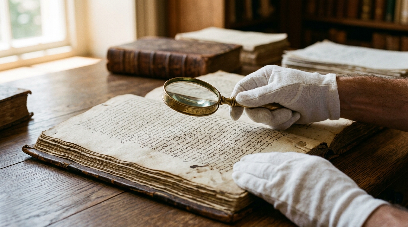 Livro de Assento: Guia Completo para Decifrar a Caligrafia Antiga