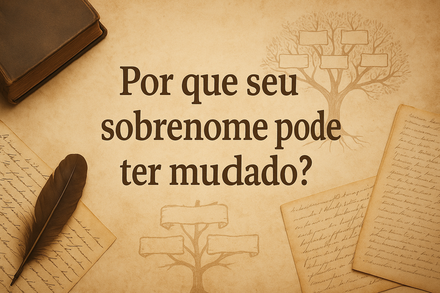 Por Que Seu Sobrenome Pode Ter Mudado com o Tempo?