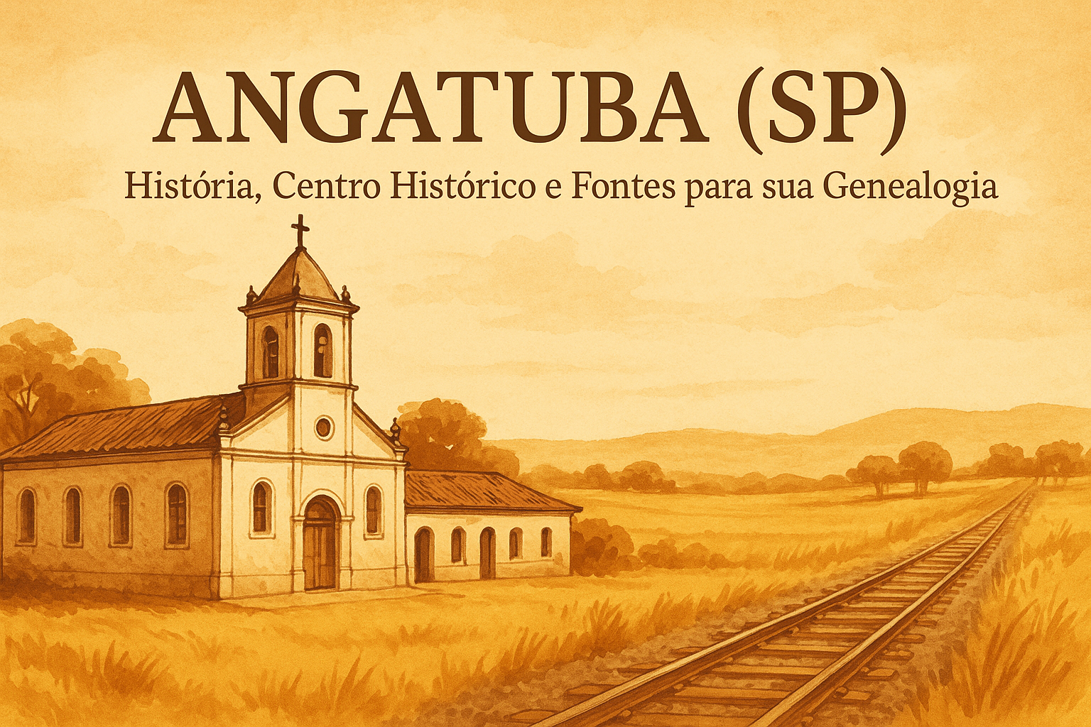 Angatuba (SP), Fontes para Sua Genealogia