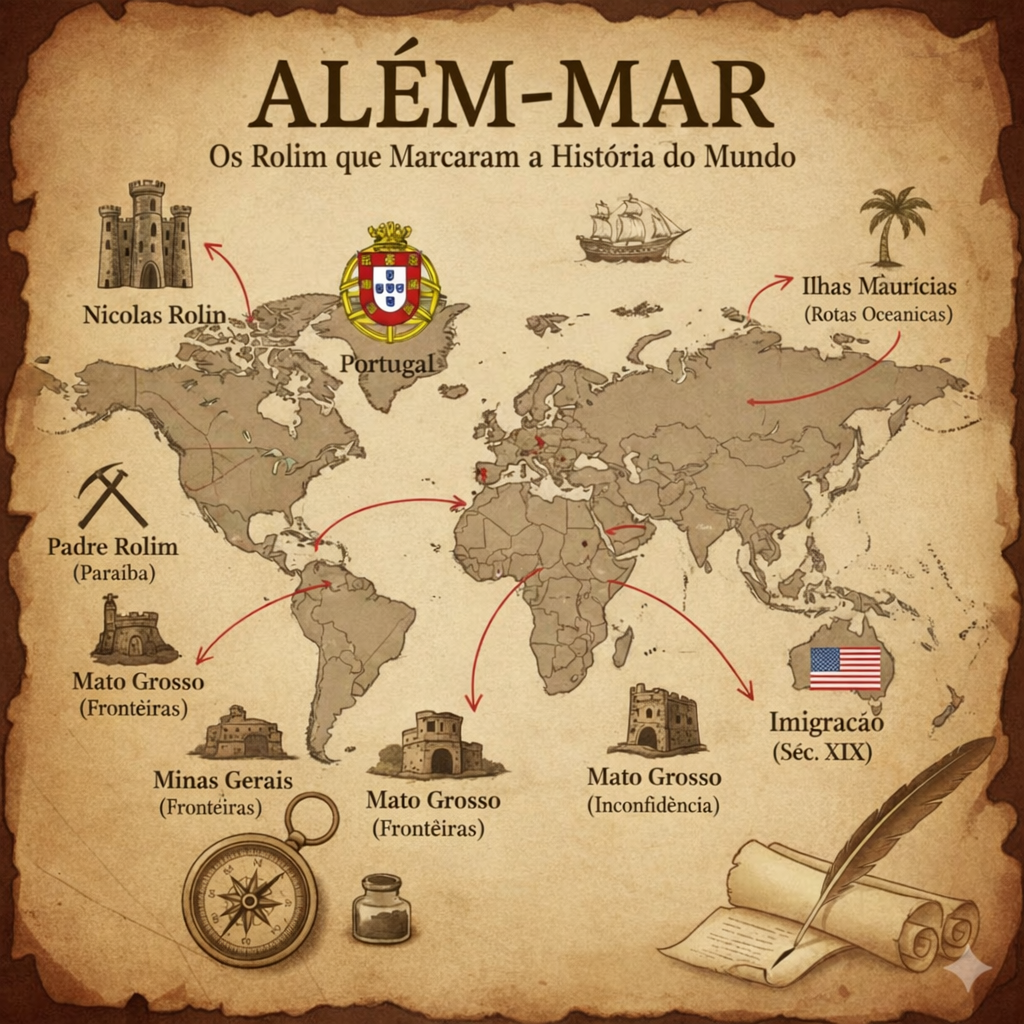 Além-Mar: Os Rolim que Marcaram a História do Mundo