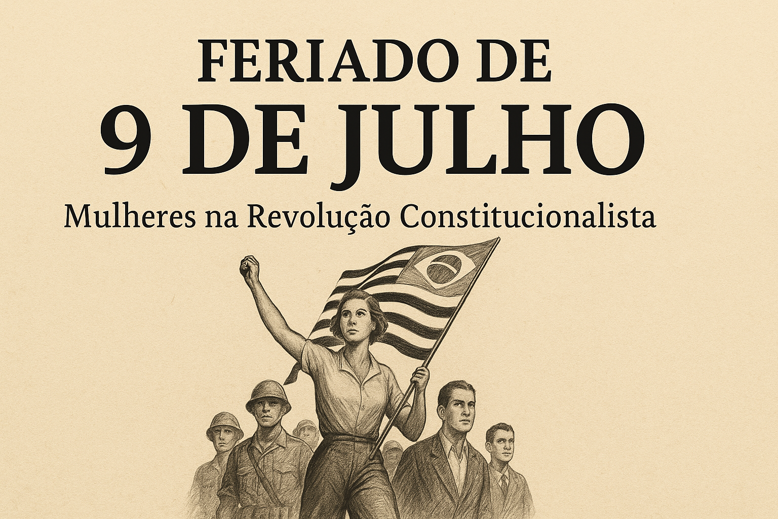 9 de julho: o feriado paulista e a força das mulheres na Revolução de 1932