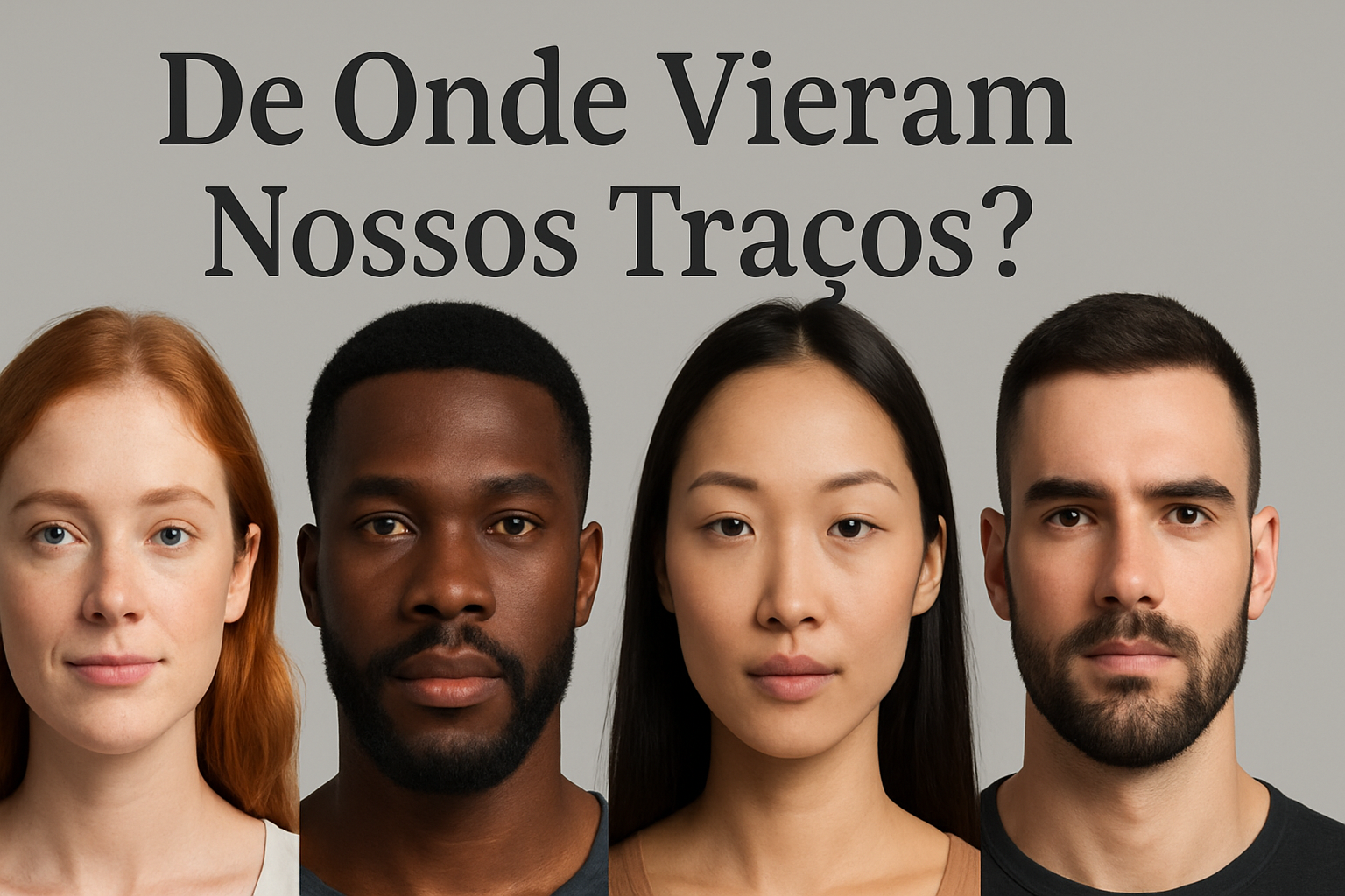 De Onde Vieram Nossos Traços?
