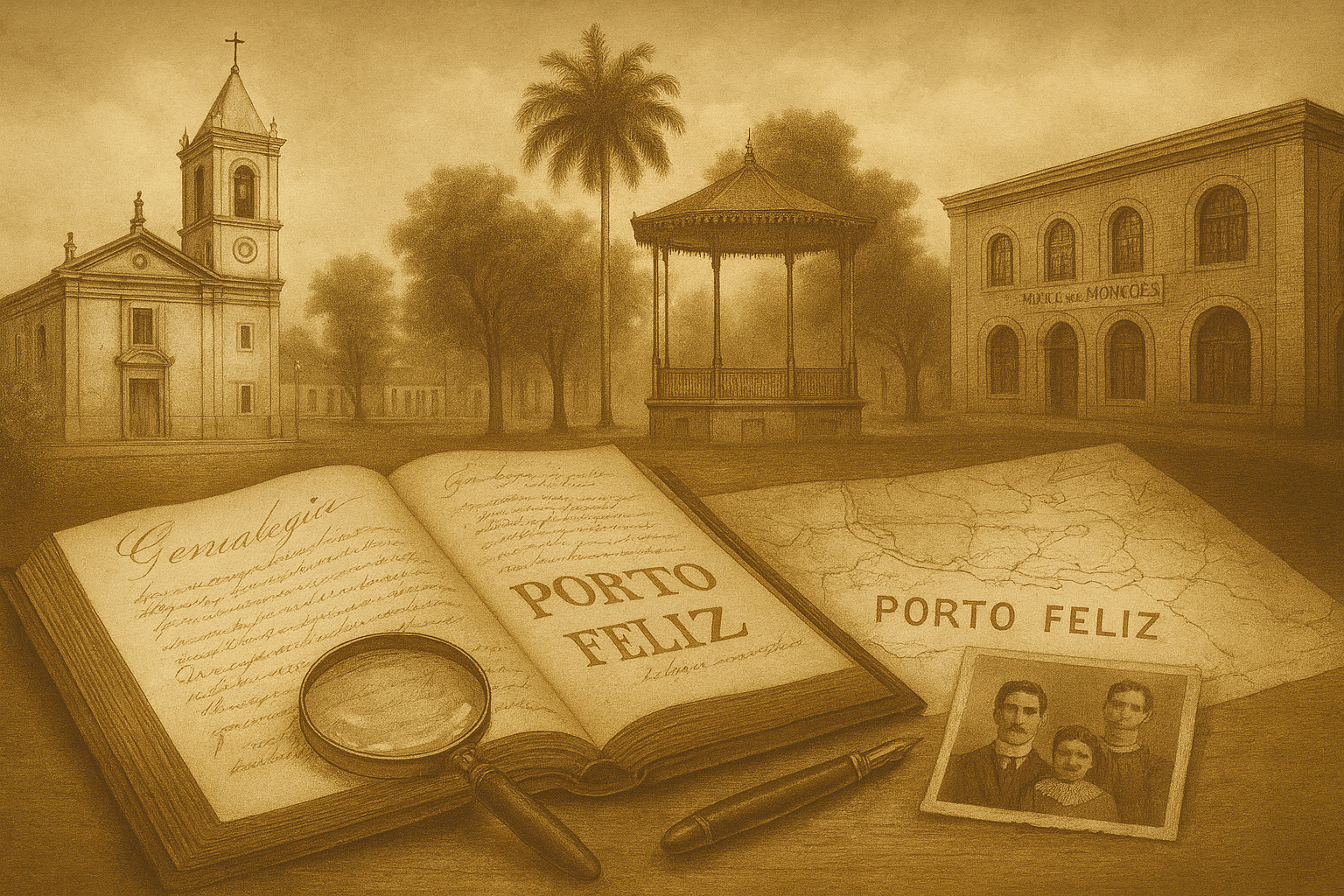 Porto Feliz (SP): monções, matriz e fontes para histórias de família