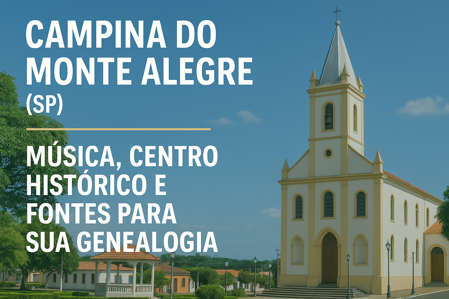 Campina do Monte Alegre, Fontes para Genealogia