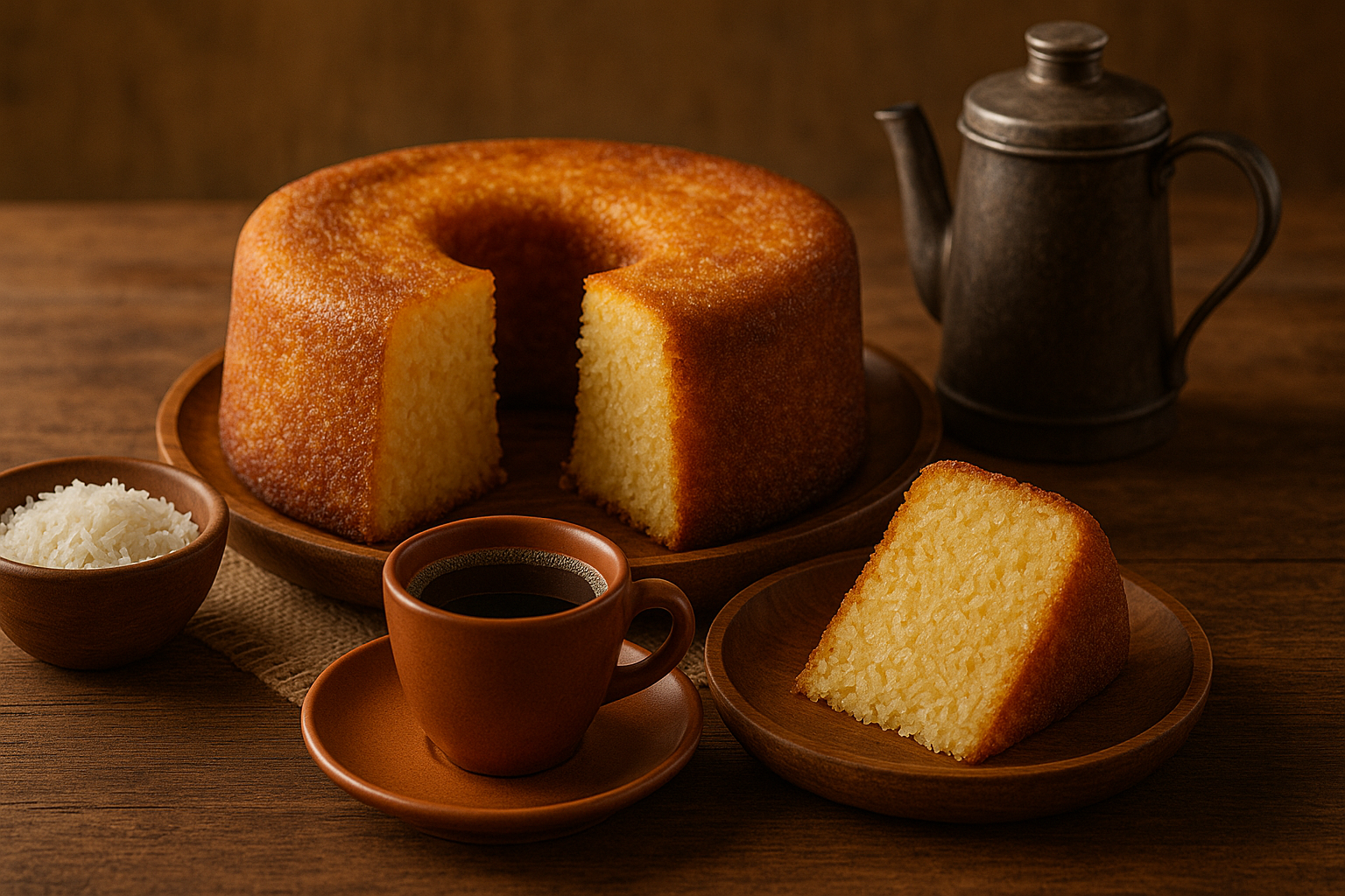 Bolo de Mandioca da Roça: Receita Tradicional com Sabor de Memória