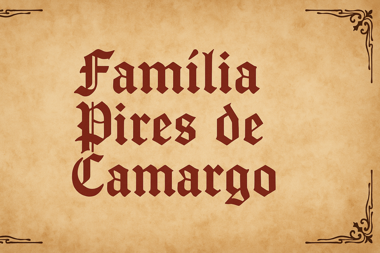 Família Pires de Camargo: um tronco marcante da história paulista