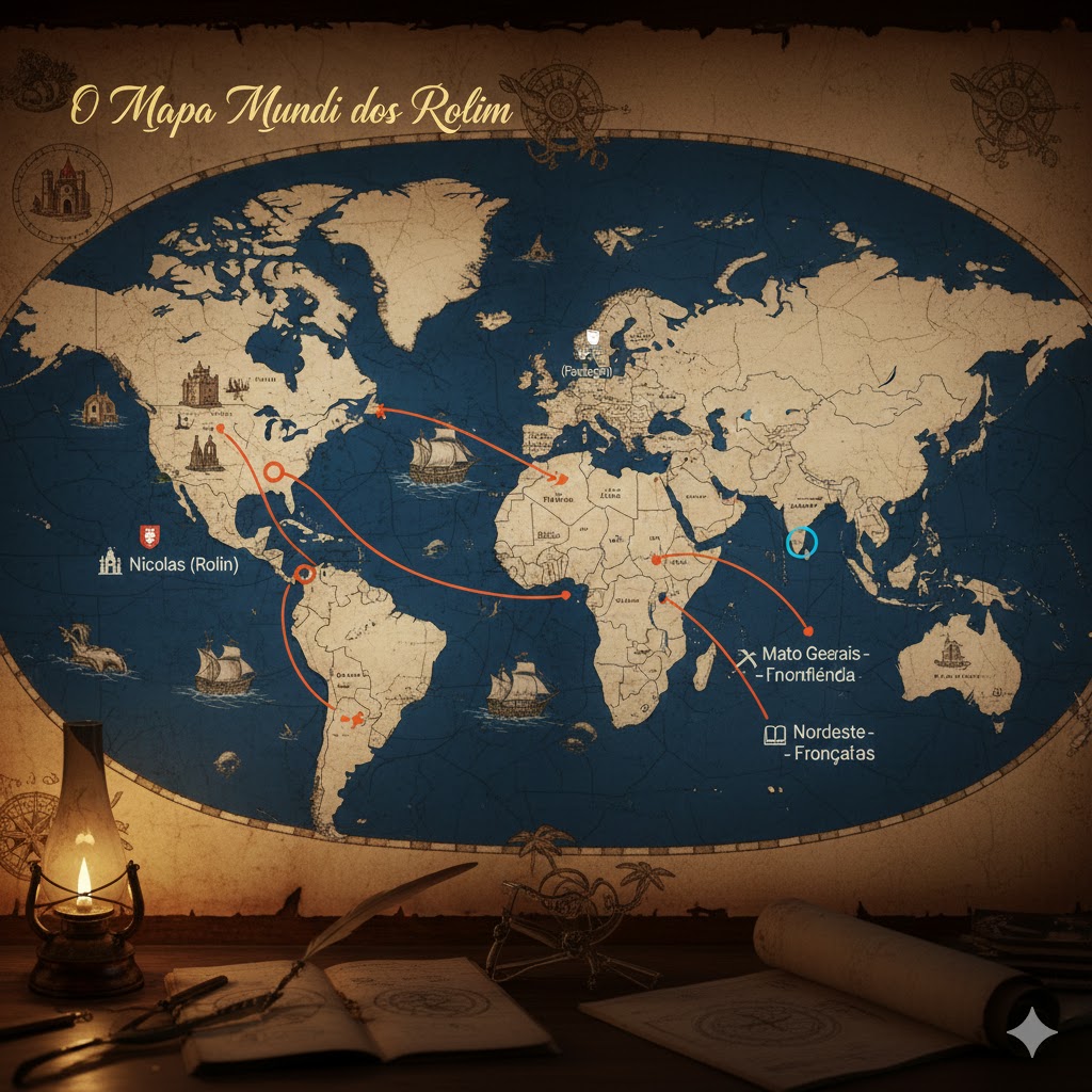 O Mapa Mundi dos Rolim: Uma Família Sem Fronteiras