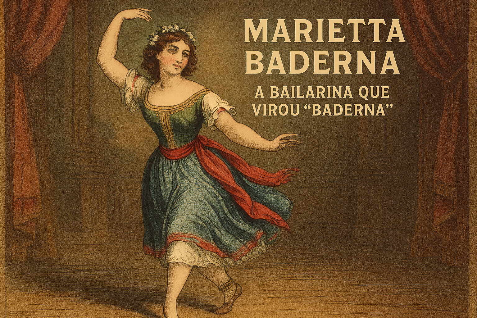 Marietta Baderna — A bailarina que virou sinônimo de “bagunça”