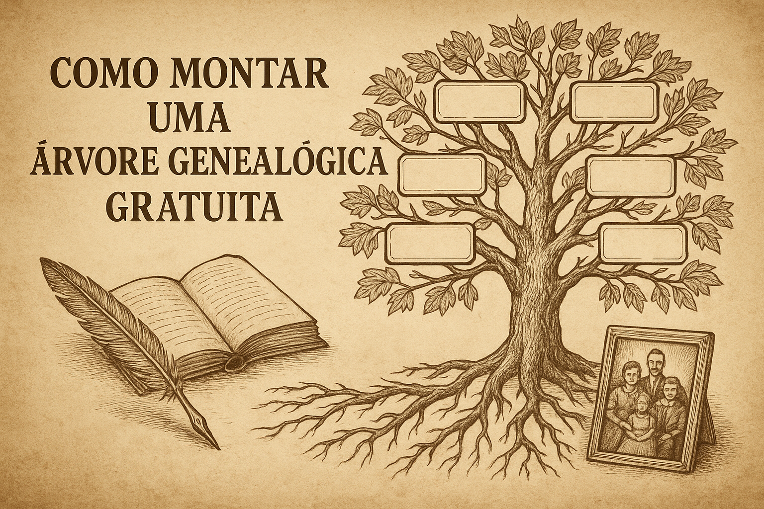 Como Montar uma Árvore Genealógica Gratuita