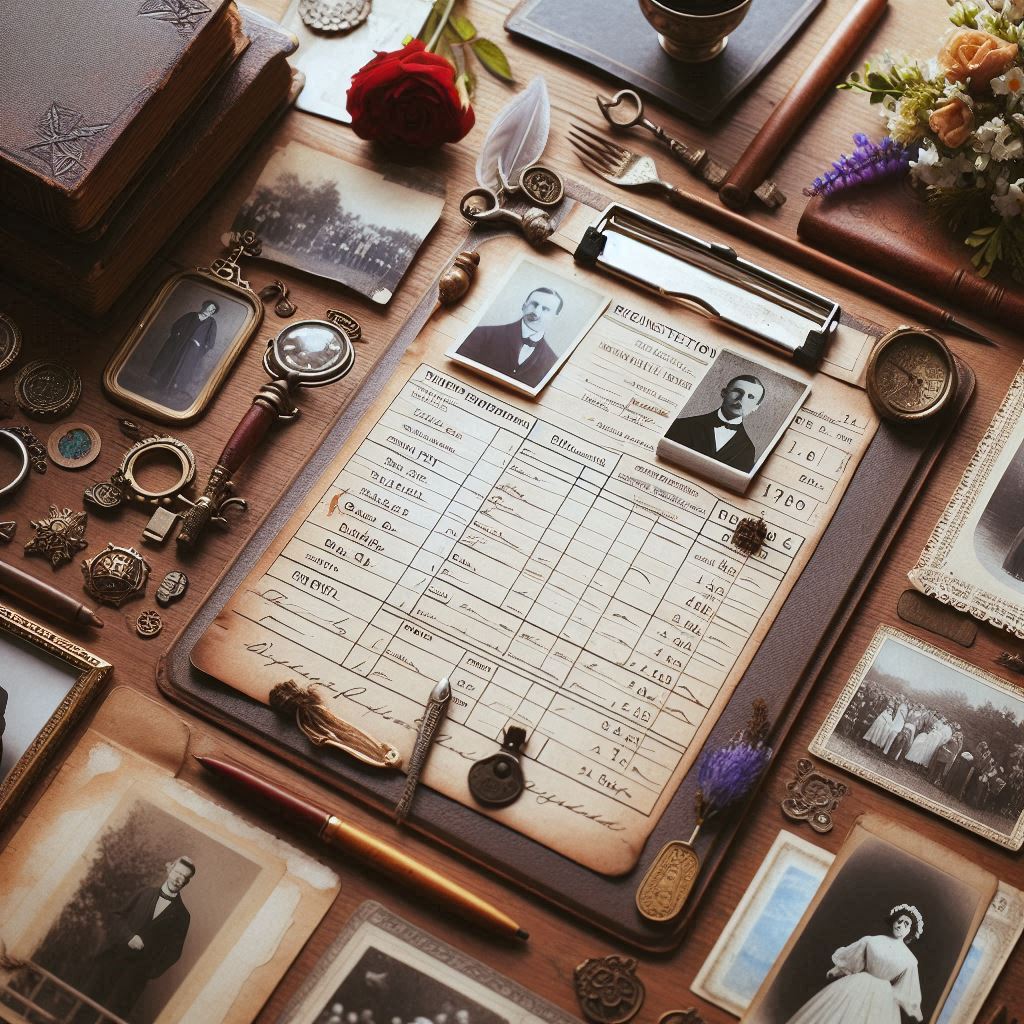 Como Posso Encontrar Registros de Nascimento, Casamento e Óbito de Meus Antepassados?