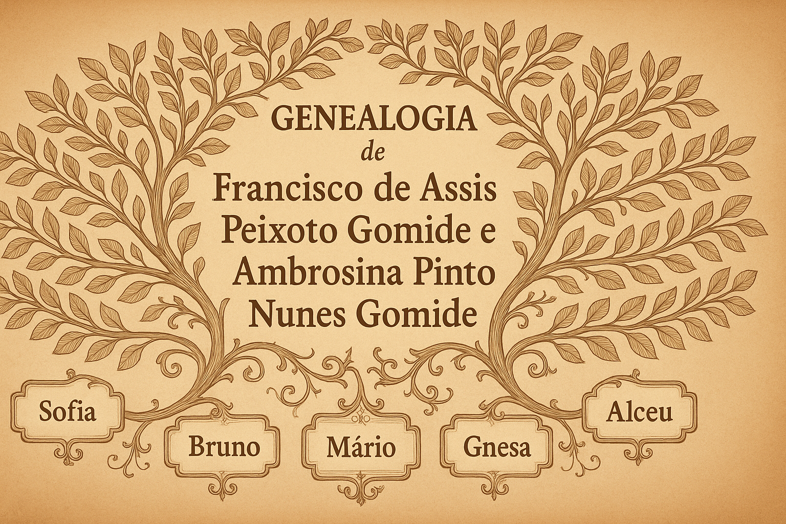 Genealogia de Francisco de Assis Peixoto Gomide Júnior