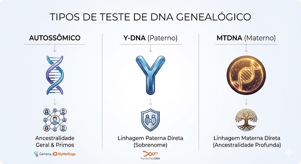 DNA e Genealogia: O Guia Definitivo para Descobrir suas Origens