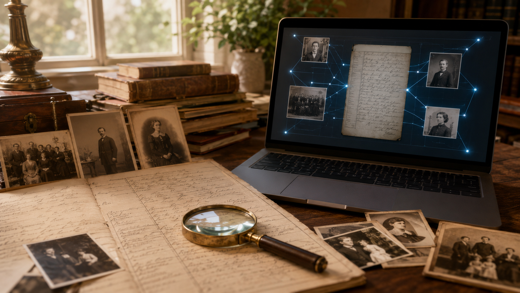 Inteligência artificial na genealogia. Como a IA pode ajudar a encontrar seus antepassados