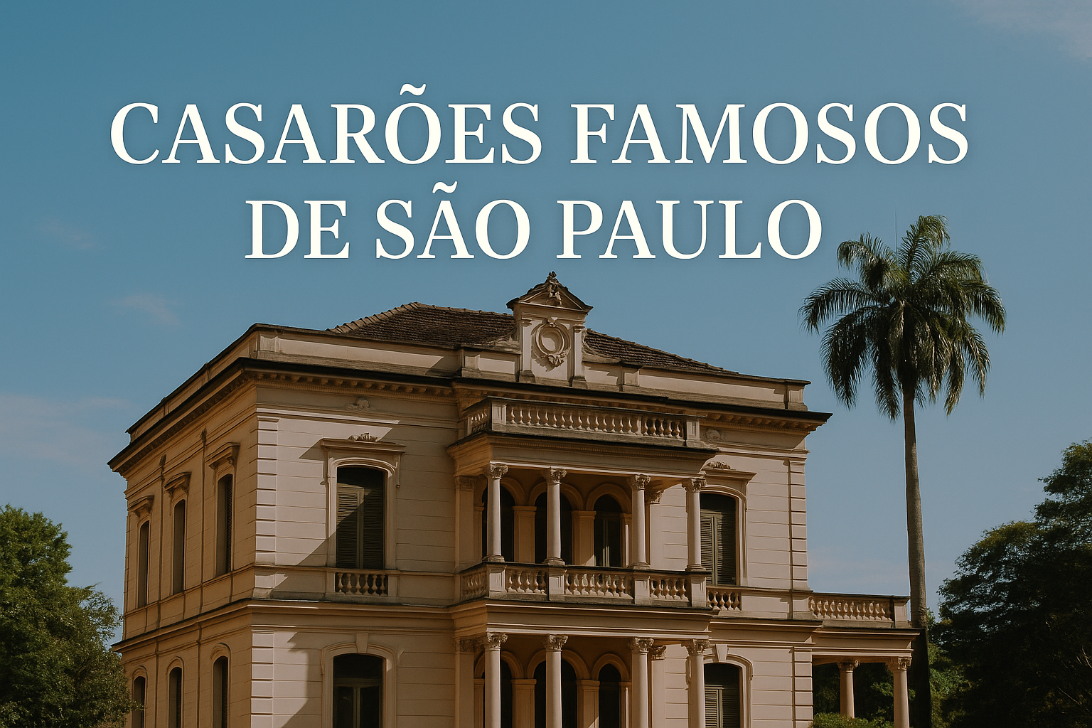 Casarões famosos de São Paulo, memória e história preservadas